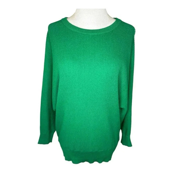 Philosophy Women's Green Pullover Dolman Sweater Size‎ Medium - Picture 1 of 8